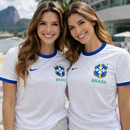 [ESQUENTA COPA] Compre 1 leve 2 -  Camisa seleção - Branca Tradicional