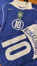 Camisa Seleção Ronaldinho Retrô 2006 Nike - Azul